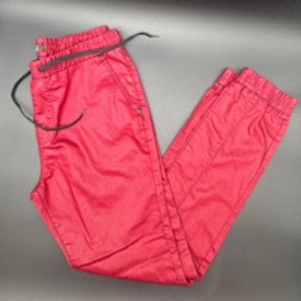 Men's G-Style by GUESS Jogger Pants Size 33x32 Red Wine